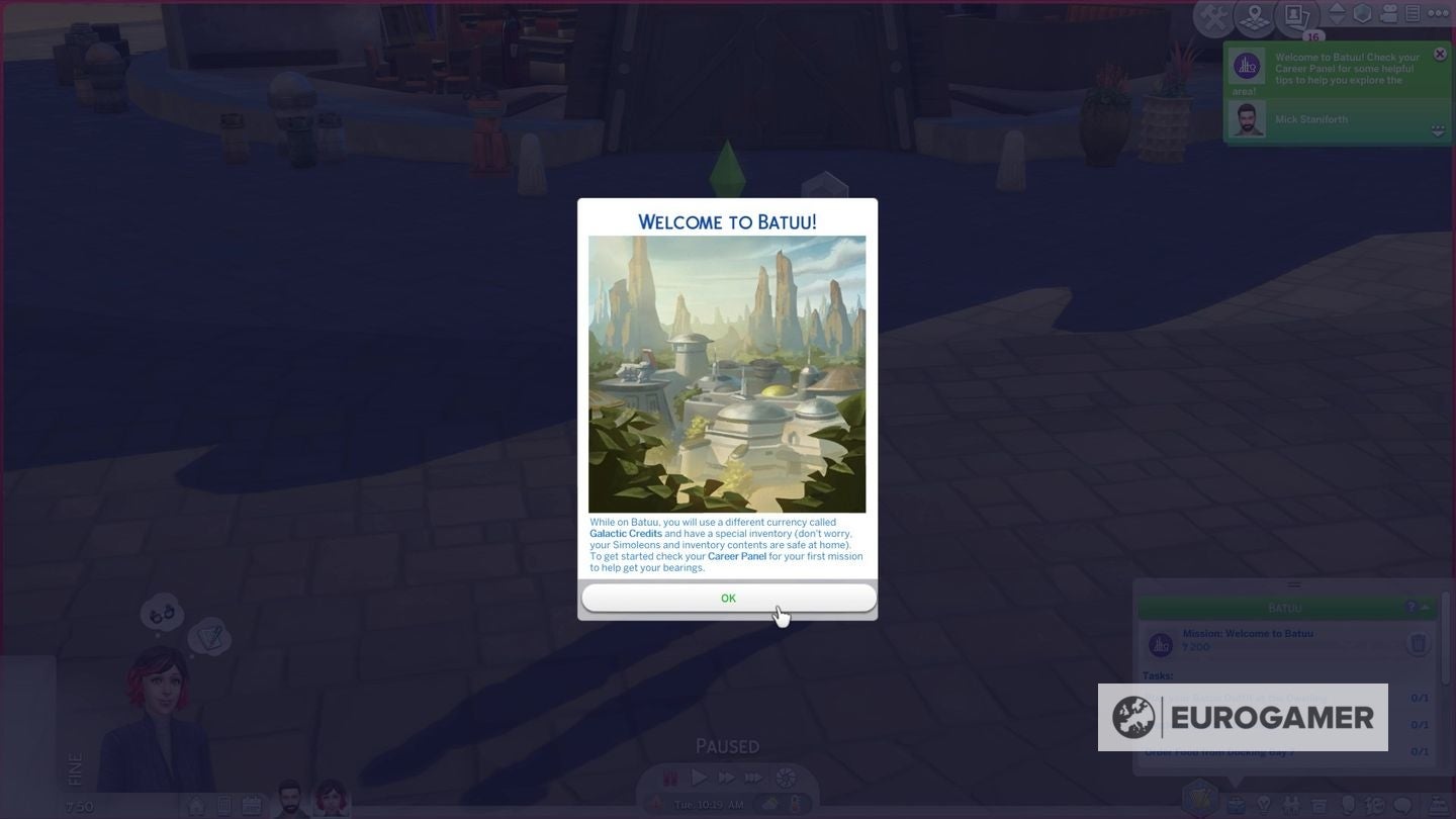 The Sims 4 Journey to Batuu starting guide, from how to visit Batuu and